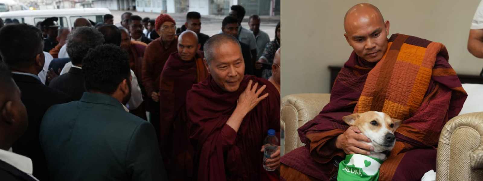 පඤ්ඤාකර හිමියන් ආලෝකා ද රැගෙන දිවයිනට වැඩම කරයි.